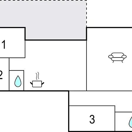 Casa de Férias Stunning In With Wifi Gilleleje